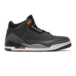 Air Jordan 3 Retro 'Fear' orange and black